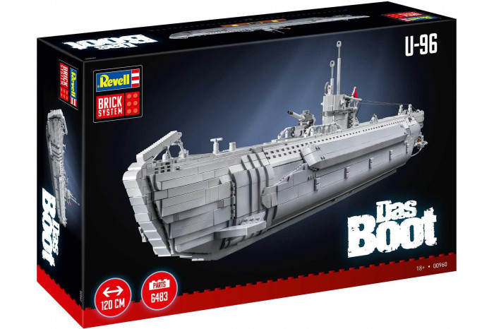 Brick System REVELL 00960 - German Submarine U-96 (1:56)