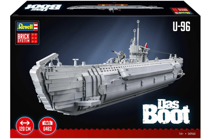 Brick System REVELL 00960 - German Submarine U-96 (1:56)