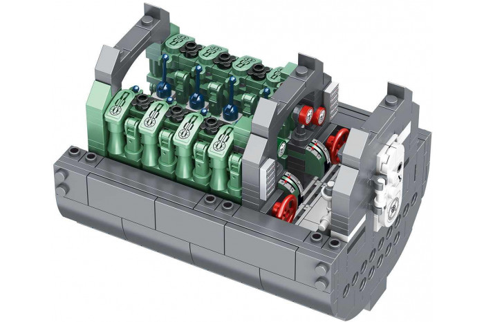 Brick System REVELL 00960 - German Submarine U-96 (1:56)