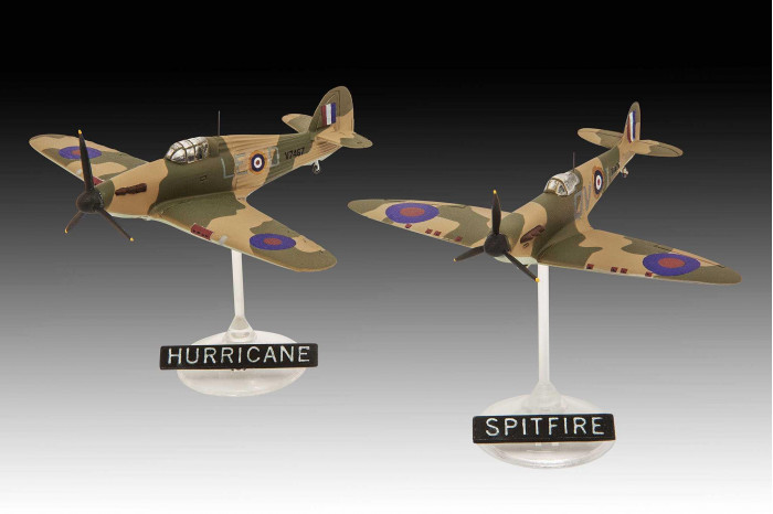 Starter Kit letadlo 73771 - Spitfire Mk.Ia & Hurricane Mk.I (1:144)