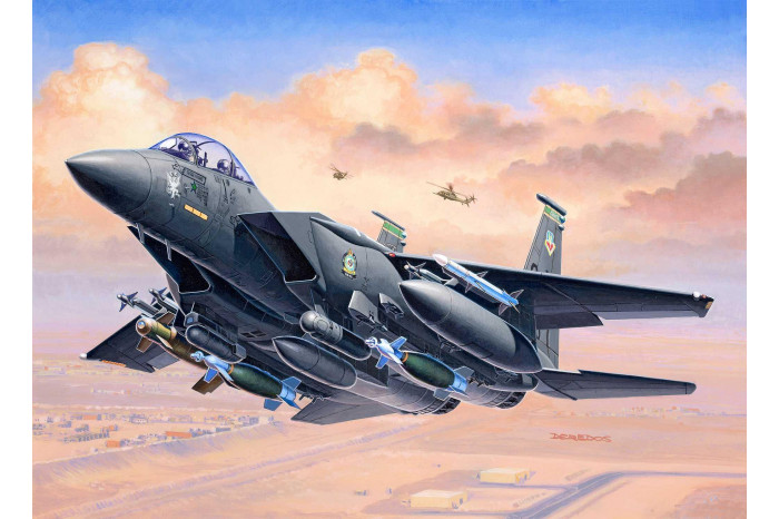 Starter Kit letadlo 73972 - F-15E Strike Eagle & bombs (1:144)