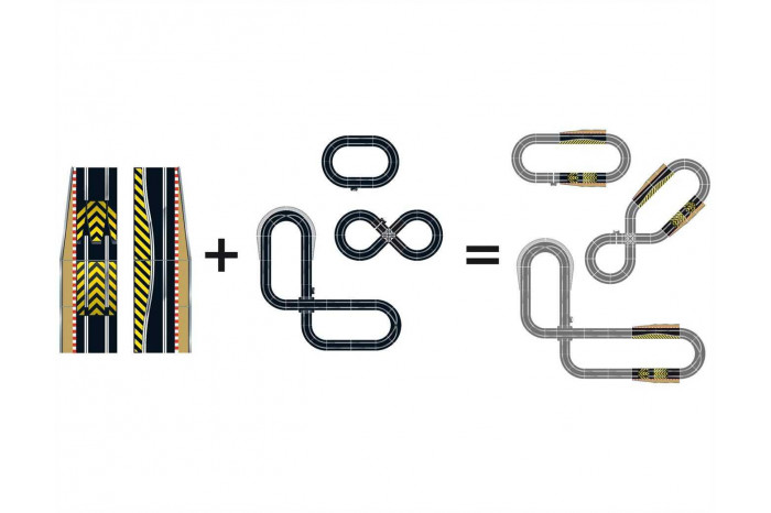 Rozšíření trati SCALEXTRIC C8511 - Track Extension Pack 2 - Leap