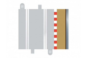 Rozšíření trati SCALEXTRIC C8223 - Half Straight Border/Barrier