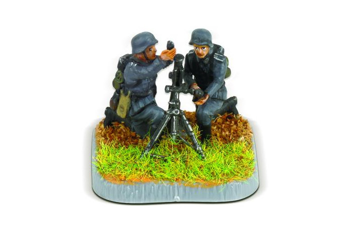 Wargames (WWII) figurky 6111 - German 81mm Mortar with Crew (1:72)