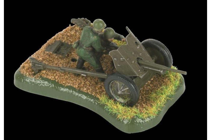 Wargames (WWII) figurky 6112 - Soviet Gun 45mm (1:72)