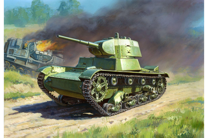 Wargames (WWII) tank 6113 - Soviet Tank T-26 M (1:100)