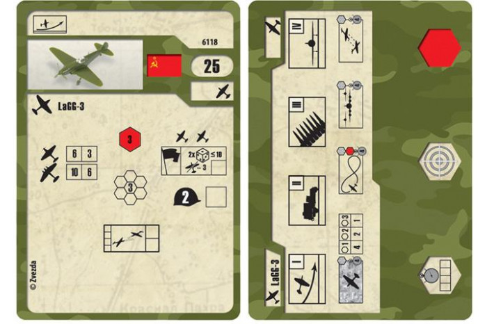 Wargames (WWII) letadlo 6118 - Soviet Fighter LaGG-3 (1:144)