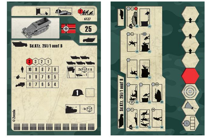 Wargames (WWII) military 6127 - Sd.Kfz.251/1 Ausf.B (1:100)