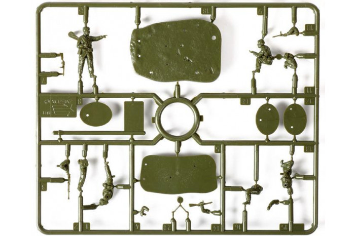 Wargames (WWII) figurky 6138 - Soviet Paratroops (1:72)