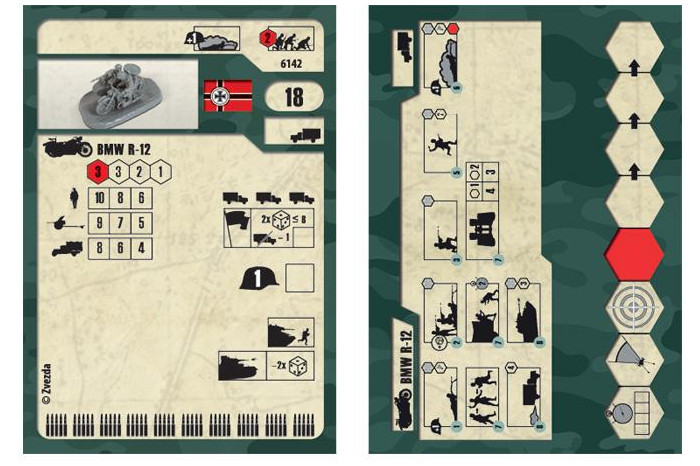 Wargames (WWII) military 6142 - German Motorcycle R-12 (1:72)