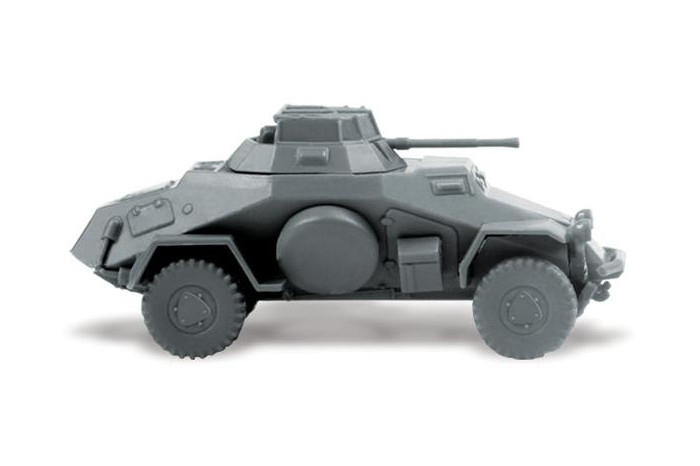 Wargames (WWII) military 6157 - Sd.Kfz.222 Armored Car (1:100)
