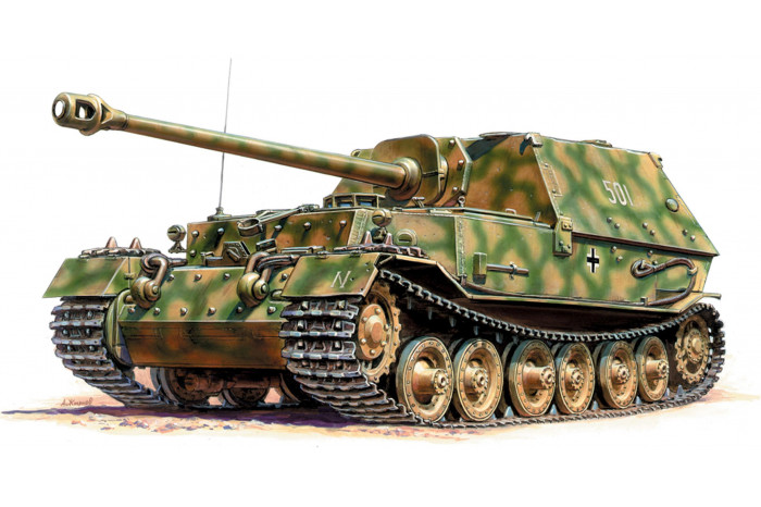 Wargames (WWII) tank 6195 - German Tank Destroyer FERDINAND (1:100)