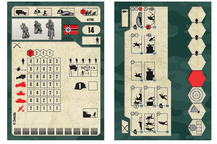 Wargames (WWII) figurky 6198 - German Infantry (Winter Uniform) (1:72)