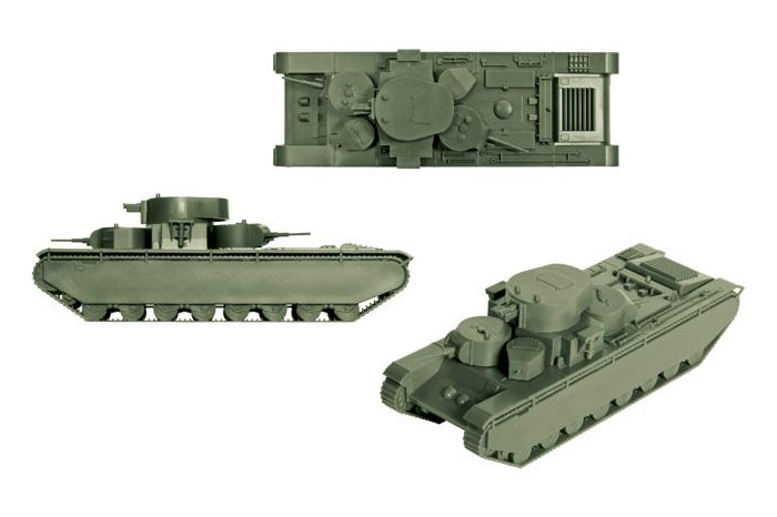 Wargames (WWII) tank 6203 - Soviet Tank T-35 (1:100)
