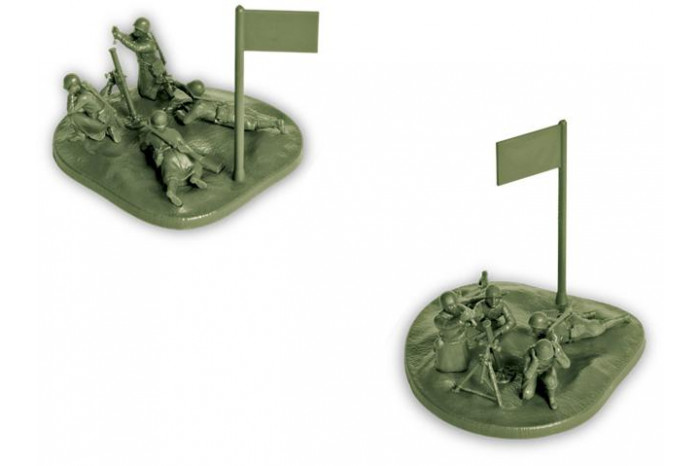 Wargames (WWII) figurky 6208 - Soviet 82mm Mortar with Crew (Winter Unif.) (1:72)