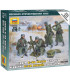 Wargames (WWII) figurky 6209 - Ger. 80mm Mortar with Crew (Winter Unif.) (1:72)