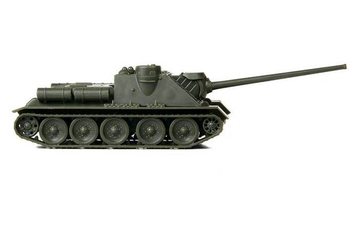 Wargames (WWII) military 6211 - Self-propelled Gun SU-100 (1:100)