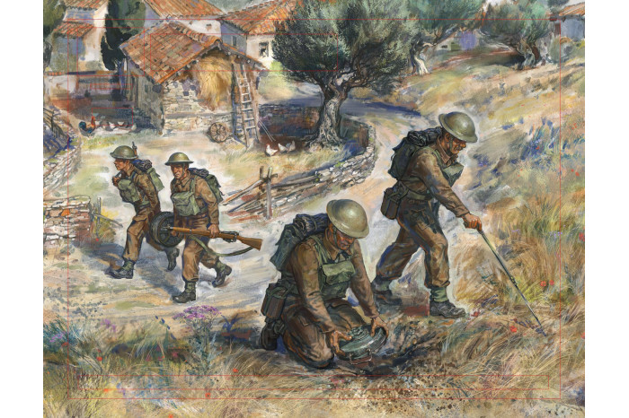 Wargames (WWII) figurky 6219 - British Engineers (1:72)