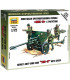 Wargames (WWII) military 6253 - Soviet 76mm anti-tank gun ZIS-3 (1:72)