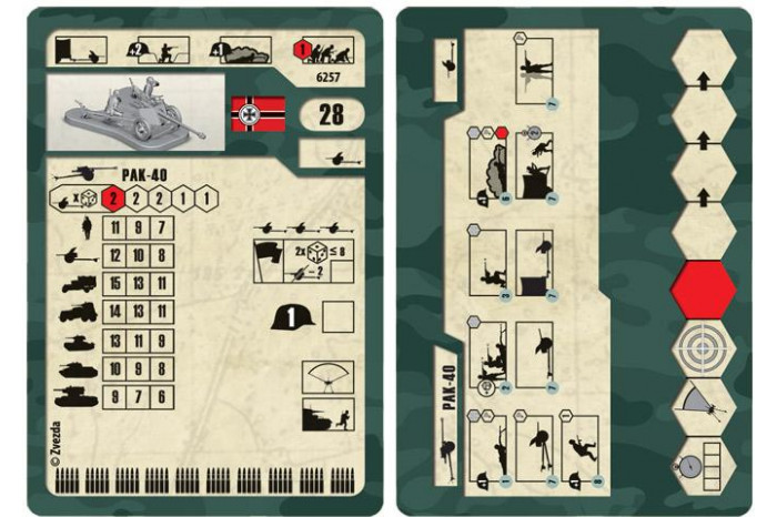 Wargames (WWII) military 6257 - Pak-40 (1:72)