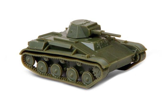 Wargames (WWII) tank 6258 - T-60 Soviet Light Tank (1:100)