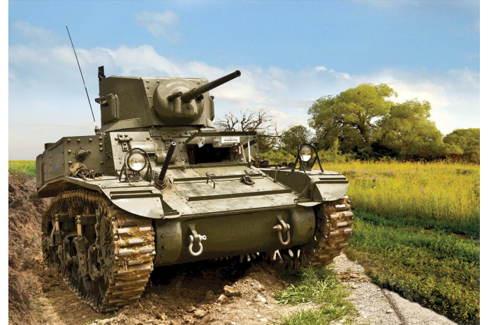 Wargames (WWII) tank 6265 - Stuart US-Tank (1:100)