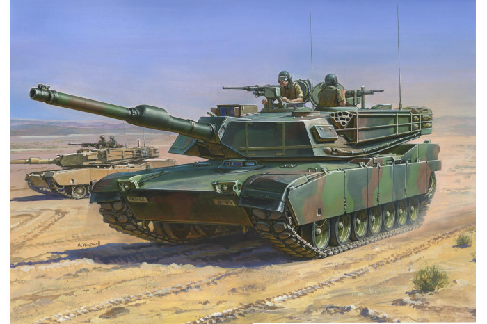 Wargames (HW) tank 7405 - Abrams M1 A1 (1:100)