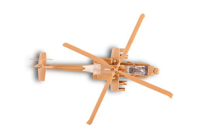 Wargames (HW) vrtulník 7408 - AH-64 Apache Helicopter (1:144)