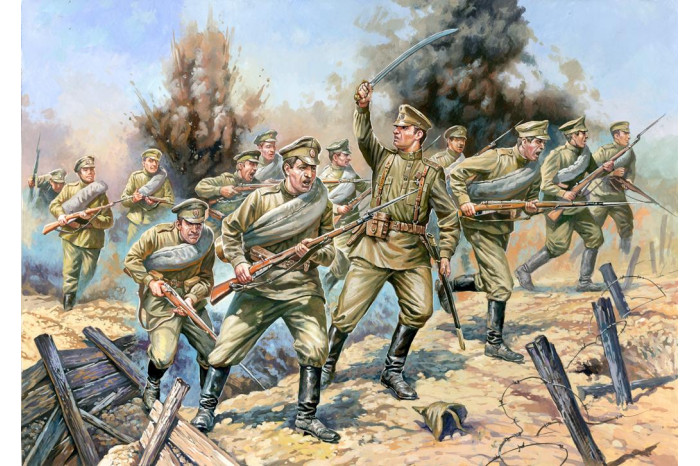 Wargames (WWII) figurky 8082 - Russian Infantry (1:72)