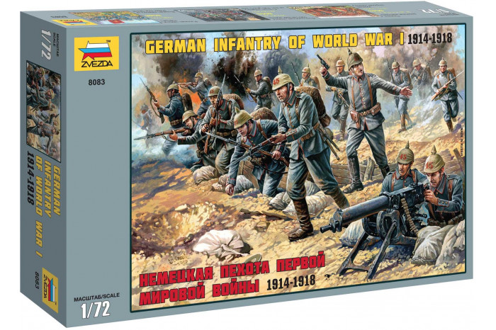 Wargames (WWII) figurky 8083 - German Infantry (1:72)