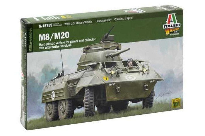 Wargames military 15759 - M8 / M20 (1:56)
