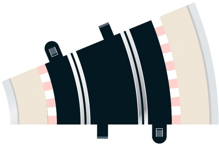 Rozšíření trati SCALEXTRIC C8234 - Curve - R2 - 22.5DEG