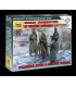 Wargames (WWII) figurky 6232 - German Headquarters in winter uniform (1:72)