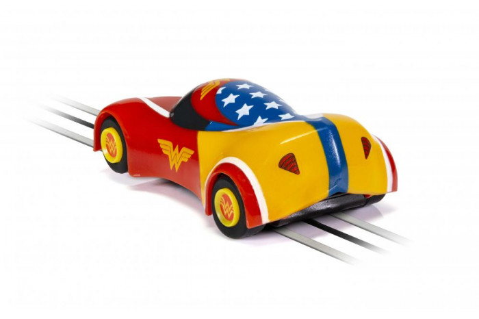 Autíčko MICRO SCALEXTRIC G2168 - Justice League Wonder Woman Car (1:64)