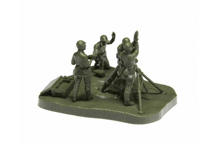 Wargames (WWII) figurky 6147 - Soviet 120mm Mortar w/Crew (1:72)