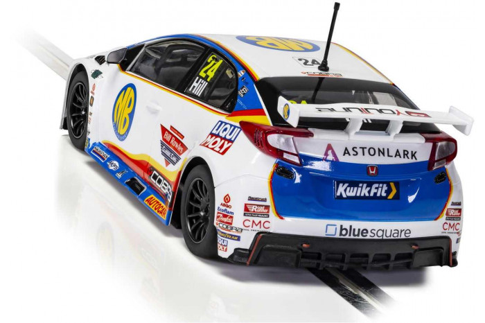 Autíčko Touring SCALEXTRIC C4210 - Honda Civic Type-R NGTC - Jake Hill 2020 (1:32)