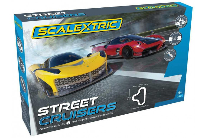 Autodráha SCALEXTRIC C1422P - Street Cruisers Race Set (1:32)