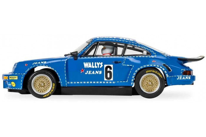 Autíčko GT SCALEXTRIC C4398 - Porsche 911 Carrera RSR 3.0 - Wallys Jeans (1:32)