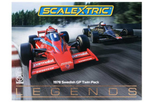 Autíčka Single Seater SCALEXTRIC C4392A - 1978 Swedish Grand Prix Twin Pack (1:32)