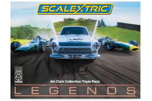 Autíčko Single Seater SCALEXTRIC C4395A - Jim Clark Collection Triple Pack (1:32)
