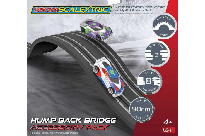 Rozšíření trati MICRO SCALEXTRIC G8049 - Hump Backed Bridge (1:64)