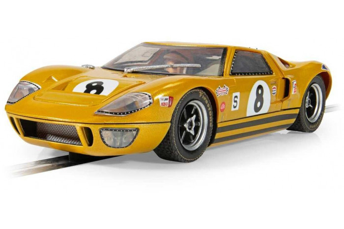 Autíčko GT SCALEXTRIC C4495 - Ford GT40 - BOAC 500 1968 - Drury / Holland (1:32)