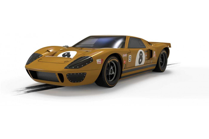 Autíčko GT SCALEXTRIC C4495 - Ford GT40 - BOAC 500 1968 - Drury / Holland (1:32)