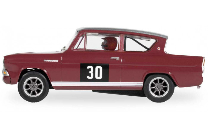 Autíčko Touring SCALEXTRIC C4546 - Ford Anglia 105E - Broadspeed (1:32)