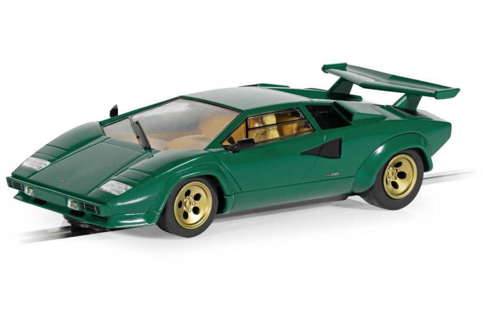 Autíčko Street SCALEXTRIC C4500 - Lamborghini Countach - Green (1:32)