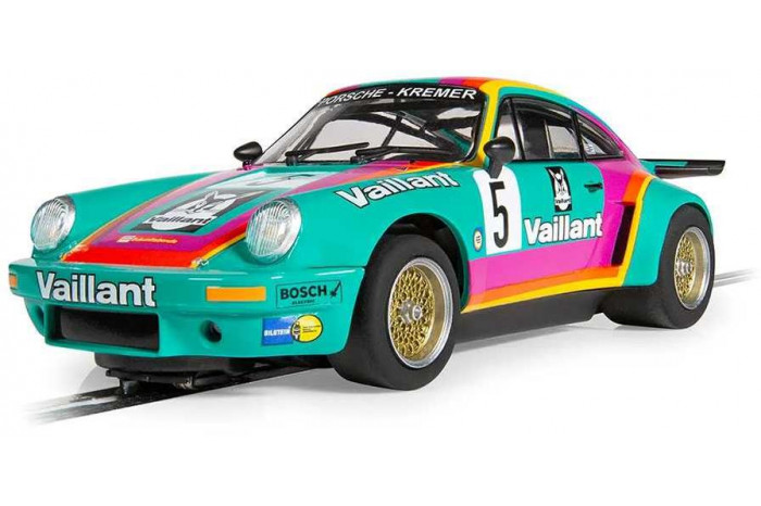 Autíčko GT SCALEXTRIC C4439 - Porsche 911 3.0 RSR - Vaillant (1:32)