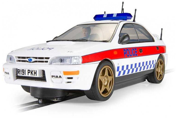 Autíčko Street SCALEXTRIC C4429 - Subaru Impreza WRX - Police Edition (1:32)