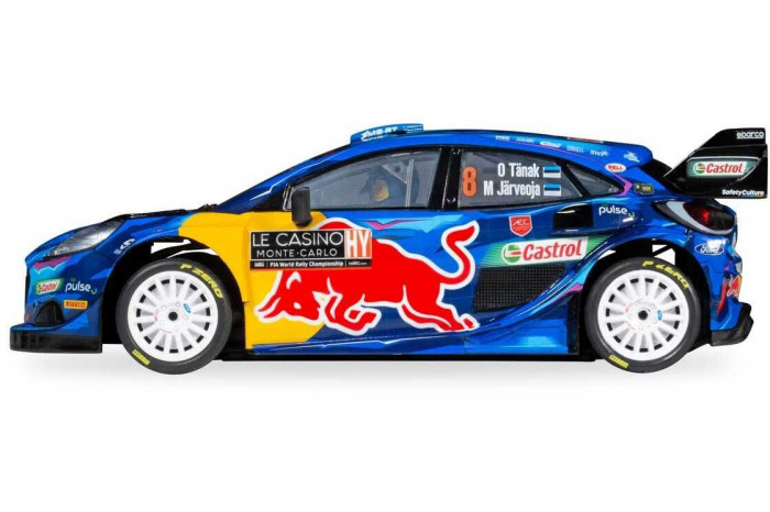 Autíčko Rally SCALEXTRIC C4501 - Ford Puma Rally1 - Monte Carlo 2023 - Tanak/Jarveoja (1:32)