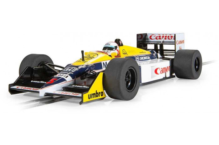 Autíčko Single Seater SCALEXTRIC C4508 - Williams FW11B - 1987 British Grand Prix - Nigel Mansell (1:32)