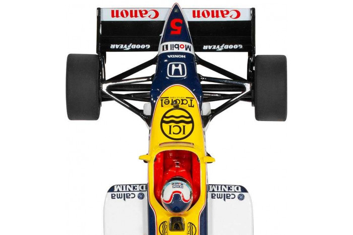 Autíčko Single Seater SCALEXTRIC C4508 - Williams FW11B - 1987 British Grand Prix - Nigel Mansell (1:32)